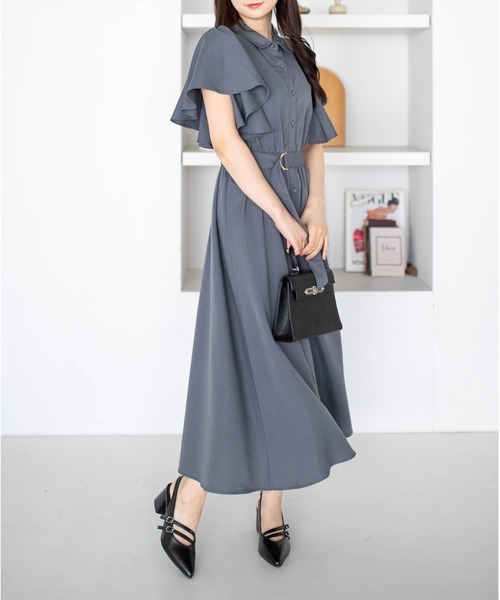CLEAR BASIC ワンピース 夏 「低身長対応／サイズ展開あり」ウエスト