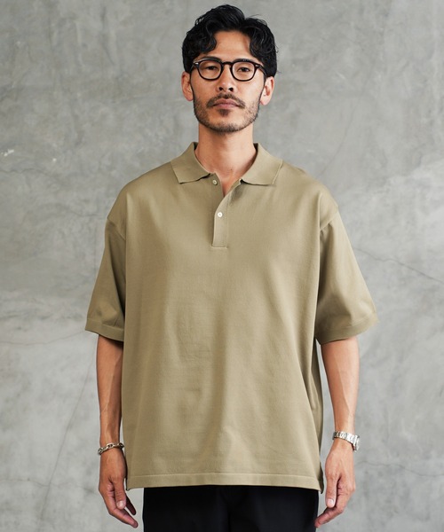ポロシャツ ドライタッチ 5分袖 ニットポロシャツ メンズ | JIGGYS SHOP | 22