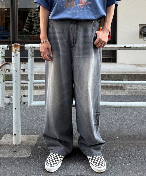 CIAOPANIC（チャオパニック） ジーンズ オーバーダイバギーデニム