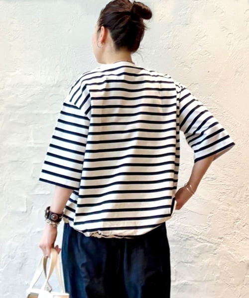 JOURNAL STANDARD LUXE tシャツ バスクジャージー バルーンT