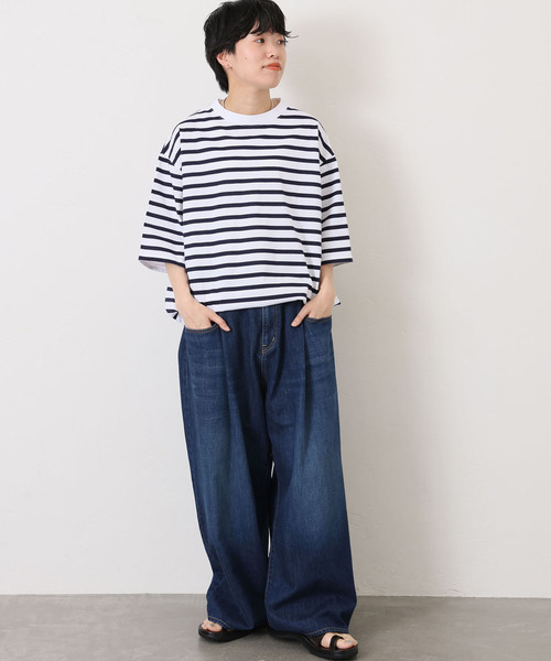 tシャツ バスクジャージー バルーンT レディース JOURNAL STANDARD LUXE tシャツ バスクジャージー バルーンT