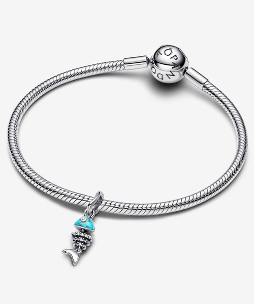 PANDORA（パンドラ） チャーム ターコイズカラー フィッシュボーン