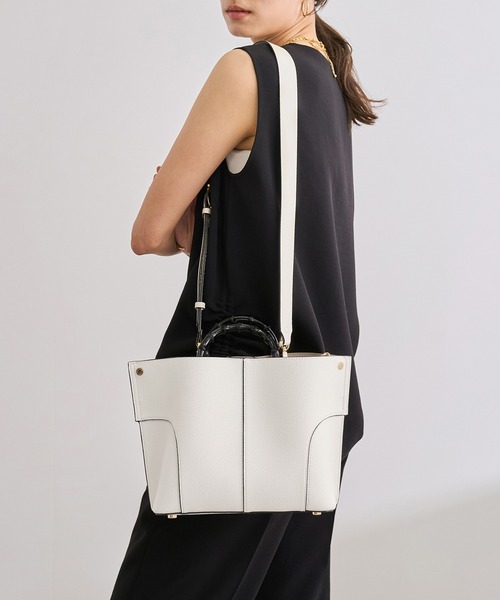 新作美品【E'POR】BAMBOO BAG Large【25SS】 E'POR BAMBOO BAG Large 25SS ベージュ