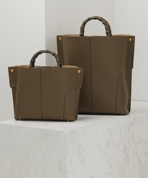 E'POR（エポール） ハンドバッグ 「E'POR」BAMBOO BAG Medium「超軽量