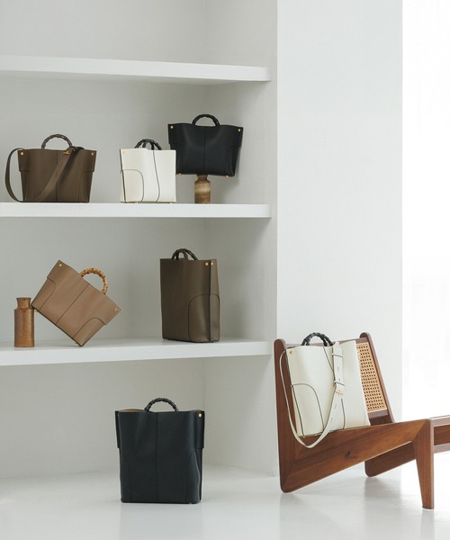 E'POR（エポール） ハンドバッグ 「E'POR」BAMBOO BAG Medium「超軽量