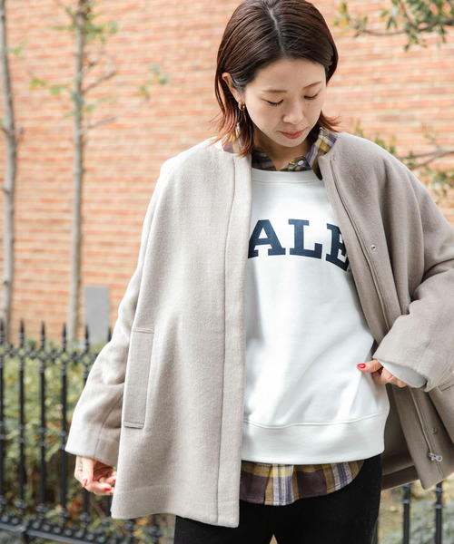 URBAN RESEARCH Sonny Label ノーカラーコート FREE ブラック