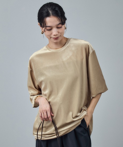 SALON adam et rope'（サロン アダム エ ロペ） tシャツ トリアセ