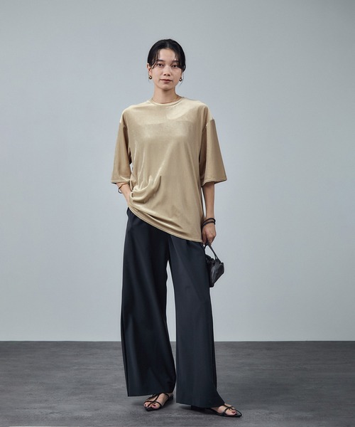 SALON adam et rope'（サロン アダム エ ロペ） tシャツ トリアセ