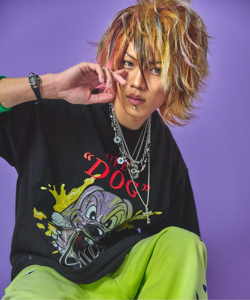 tシャツ 「GALFY/ガルフィー」SUPER DOG Tee レディース メンズ GALFY tシャツ 「GALFY/ガルフィー」SUPER DOG Tee レディース