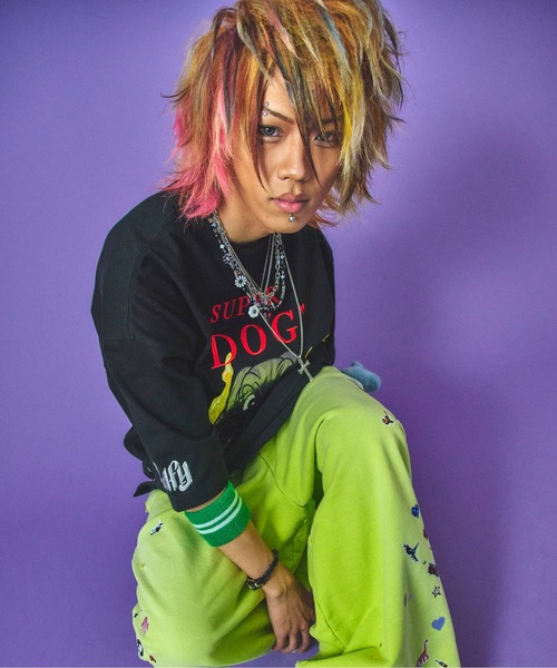 GALFY tシャツ 「GALFY/ガルフィー」SUPER DOG Tee レディース