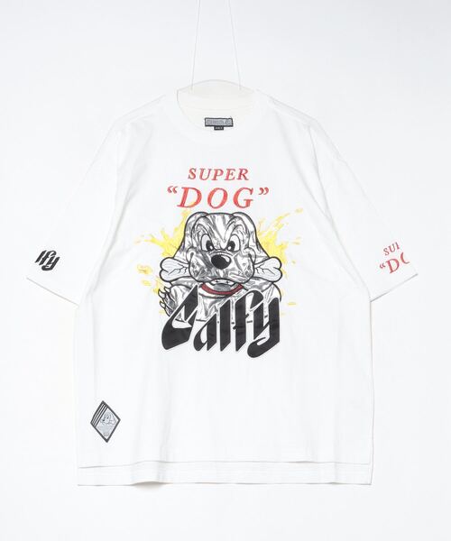 GALFY tシャツ 「GALFY/ガルフィー」SUPER DOG Tee レディース