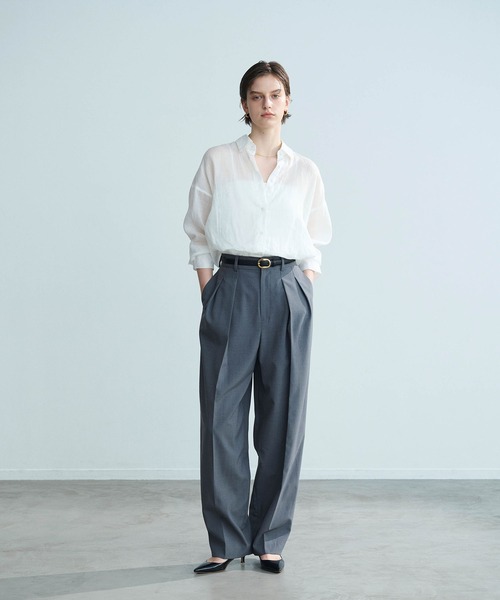 ブラウス シャツ 麻シアーシャツ レディース N.O.R.C ブラウス シャツ 麻シアーシャツ レディース : ZOZOTOWN