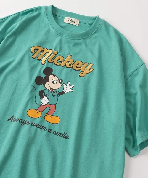 ディズニーキャラクターTシャツ Disney tシャツ 「71」「Disney/ディズニー」キャラクター