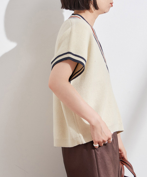 journal standard L'essage ベスト ジレ ラインベスト
