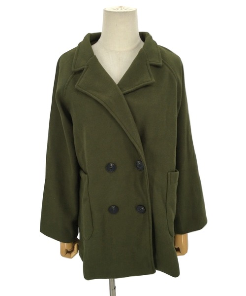 「Amulet」 チェスターコート S グレー レディース_画像8