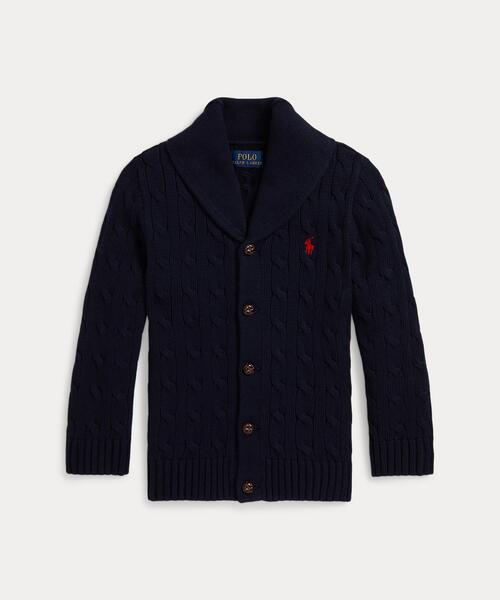 Polo Ralph Lauren Childrenswear カーディガン ケーブルニット