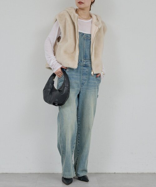 今期 GALLARDA GALANTE フーディーファーベストガリャルダガランテ 中古・古着通販】GALLARDA GALANTE (ガリャルダガランテ) ガリャルダ