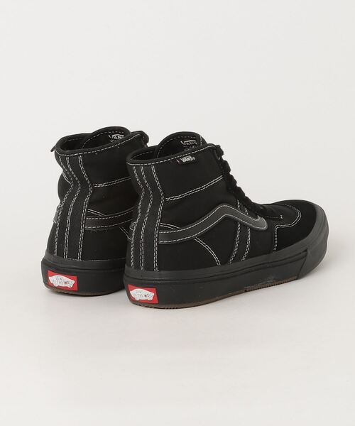 「VANS」 ハイカットスニーカー 24.5cm ブラック レディース