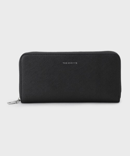 THE SHOP TK 財布 サフィアーノレザー調長財布 メンズ : ZOZOTOWN