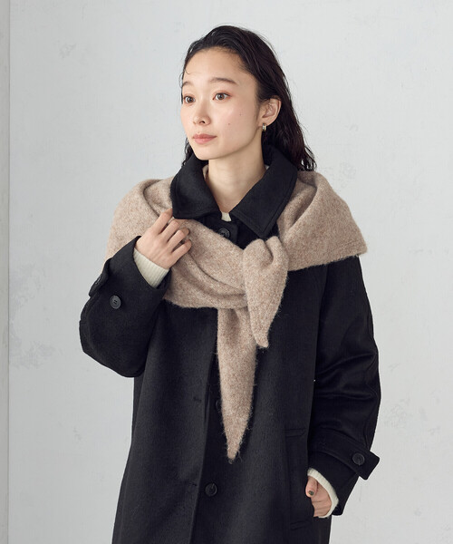 COMME CA ISM（コムサイズム） マフラー ストール トライアングル