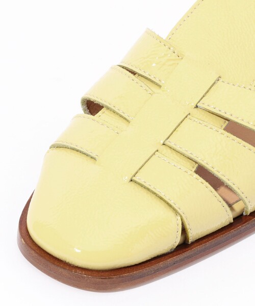 「TOMORROWLAND」 フラットサンダル 36 イエロー レディース_画像6