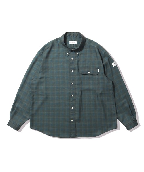 シャツ elephant TRIBAL fabrics ON THE WAY CHECK SHIRT メンズ レディース