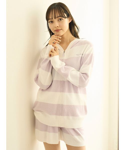 【新品未使用】2点セット GELATO PIQUE ジェラートピケ パーカ ジェラートピケ 2ボーダーパーカ -セット -限定セット -限定SET