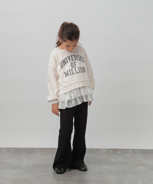 GLOBAL WORK（グローバルワーク） パンツ スゴラクストレッチフレア