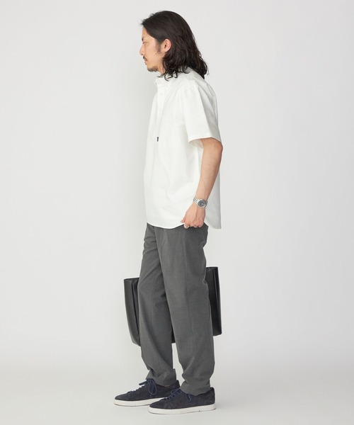 「SHIPS.me」 半袖シャツ X-SMALL ネイビー メンズ_画像7