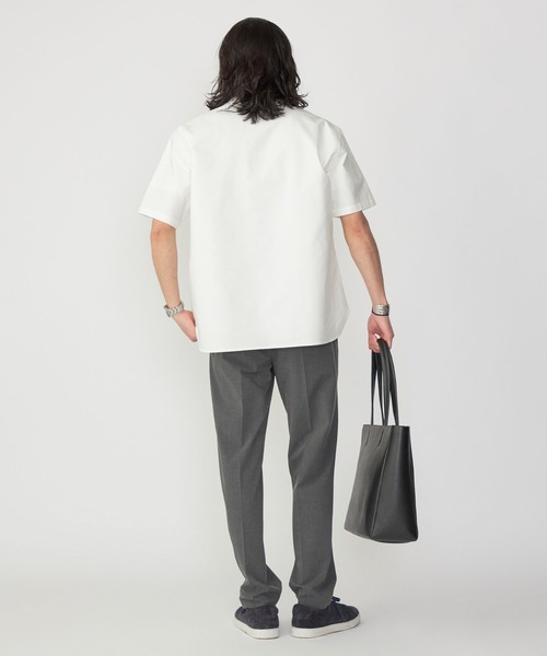 「SHIPS.me」 半袖シャツ X-SMALL ネイビー メンズ_画像8