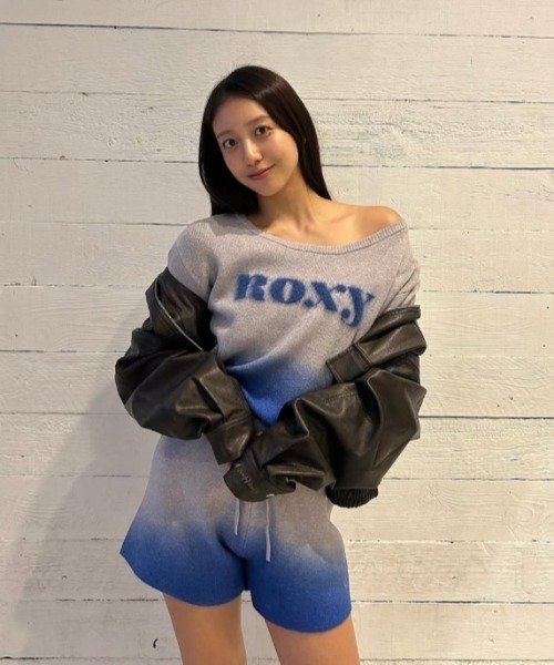 ロキシー　グラデーションニット　MLサイズ　新品未使用 ROXY（ロキシー） ニット セーター MAGIC HOUR TOPS /ロキシー