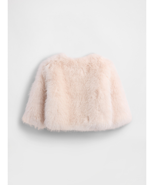 GAP ファーコート GAP（ギャップ） コート アウター フェイクファー ジャケット (幼児