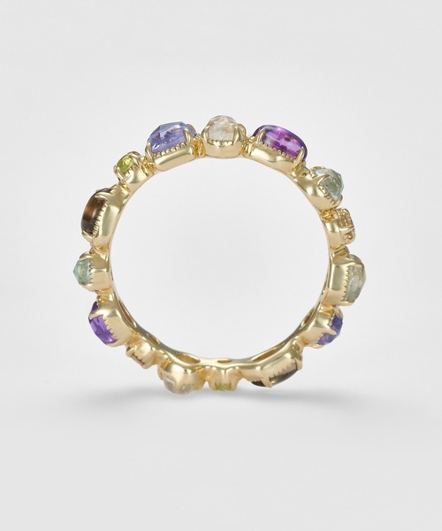 agete（アガット） 指輪 リング 「Limited Edition」K10マルチストーン