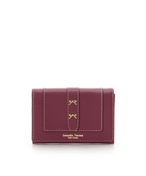 サマンサタバサプチチョイス Samantha Thavasa Petit Choice カードケース ダブルリボン 名刺入れ  ブランド 正規品 新品 ギフト プレゼント 人気 おすすめ 誕生日 記念日 クリスマス 送料無料 ラッピング無料 Samantha Thavasa Petit Choice（サマンサタバサプチチョイス） カード