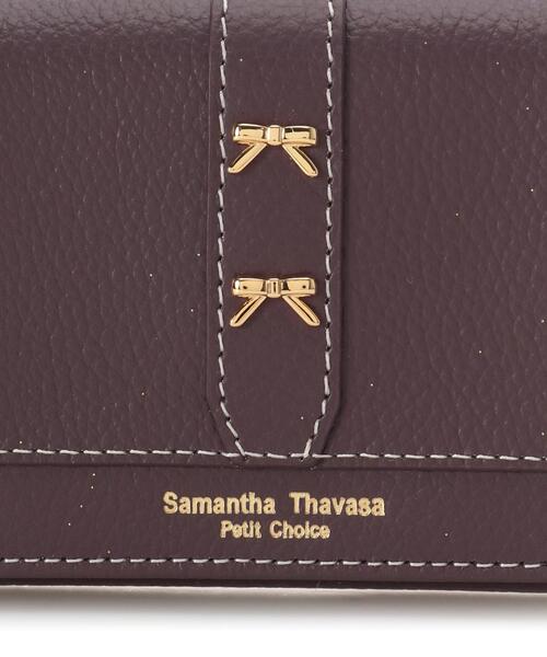 サマンサタバサプチチョイス Samantha Thavasa Petit Choice カードケース ダブルリボン 名刺入れ  ブランド 正規品 新品 ギフト プレゼント 人気 おすすめ 誕生日 記念日 クリスマス 送料無料 ラッピング無料 Samantha Thavasa Petit Choice（サマンサタバサプチチョイス） カード