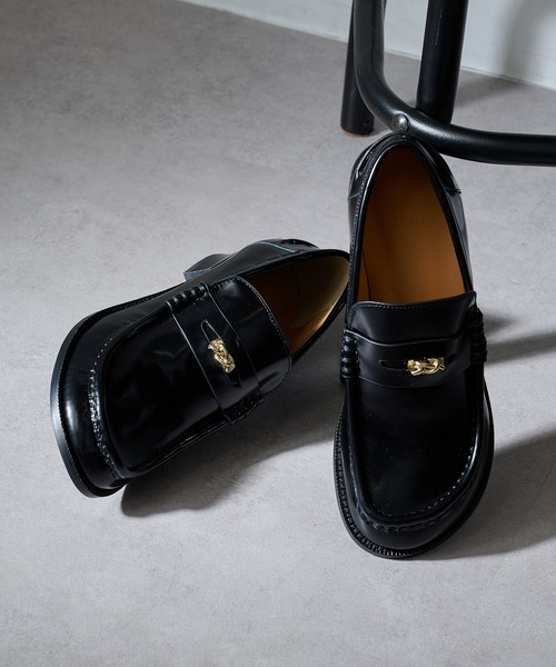 ALM.（アルム） ローファー 「ALM.」DYNA LEATHER LOAFERS レザー
