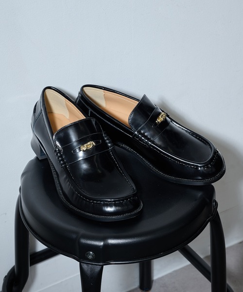 ALM.（アルム） ローファー 「ALM.」DYNA LEATHER LOAFERS レザー