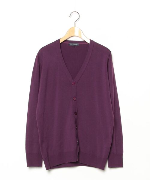ミ*ゥ様 ジョンスメドレー　ニットカーディガン JOHN SMEDLEY（ジョンスメドレー） ニット カーディガン JEUNE ジュヌ