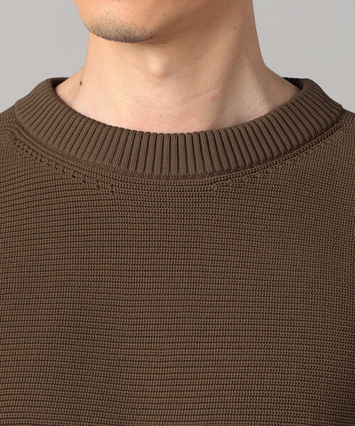 β MEN（ベータ・メン） セーター ニット ワイドシルエット 片畦ニット