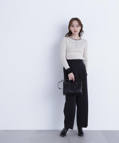 NATURAL BEAUTY BASIC（ナチュラルビューティーベーシック） ニット