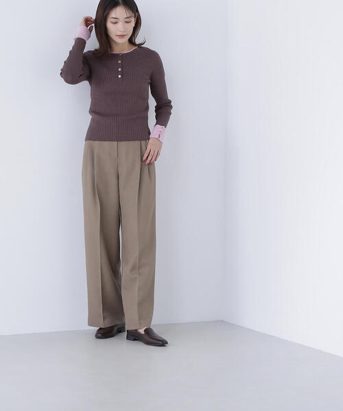 NATURAL BEAUTY BASIC（ナチュラルビューティーベーシック） ニット