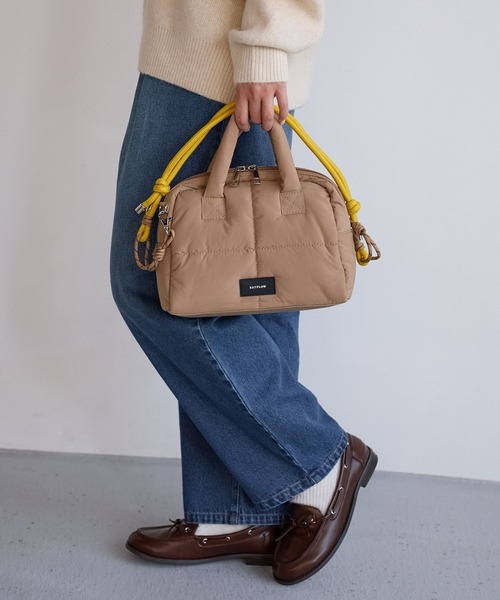 ボストンバッグ コードショルダーパフボストン レディース | BAYFLOW | 02