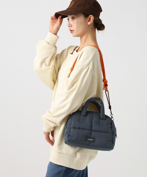 ボストンバッグ コードショルダーパフボストン レディース | BAYFLOW | 12
