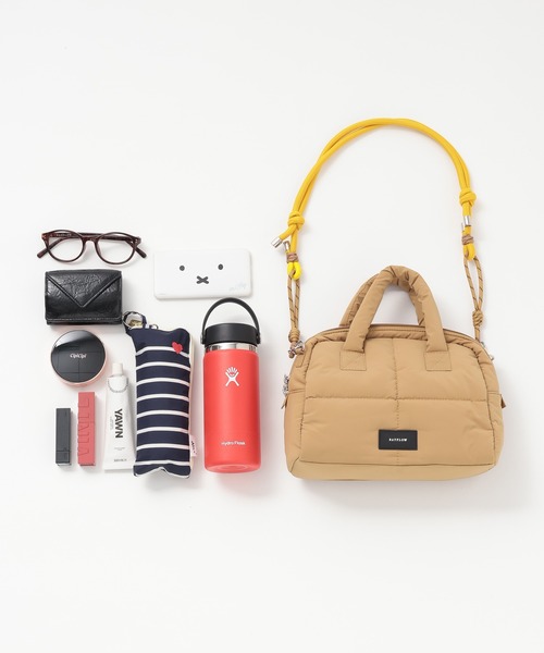 ボストンバッグ コードショルダーパフボストン レディース | BAYFLOW | 16