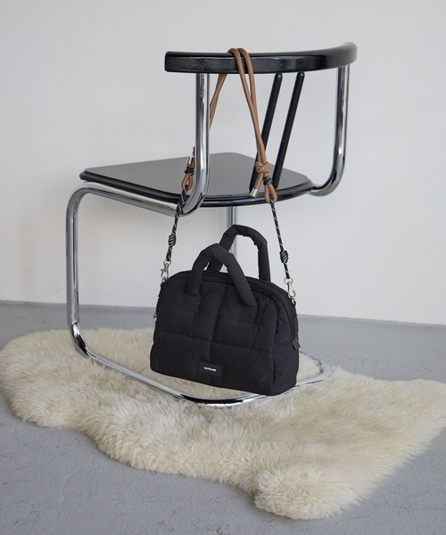 ボストンバッグ コードショルダーパフボストン レディース | BAYFLOW | 06