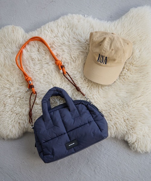 ボストンバッグ コードショルダーパフボストン レディース | BAYFLOW | 07