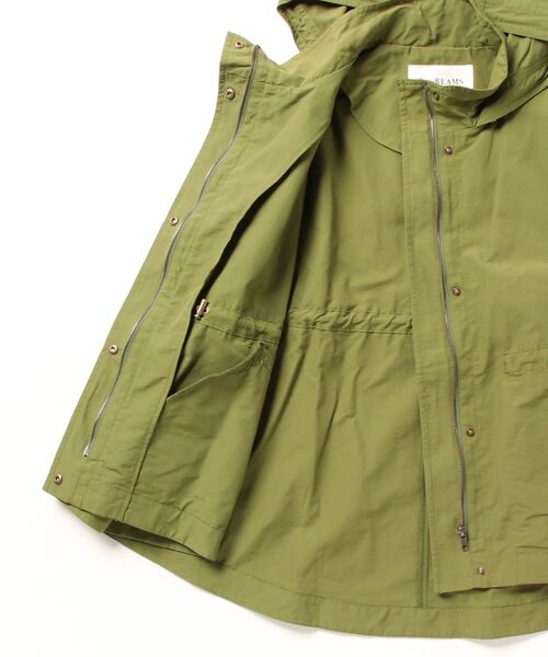 「Ray BEAMS」 マウンテンパーカー 0 ネイビー レディース_画像3