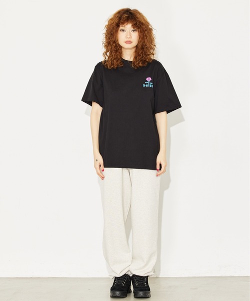 「X-girl」 半袖Tシャツ L ホワイト レディース_画像10