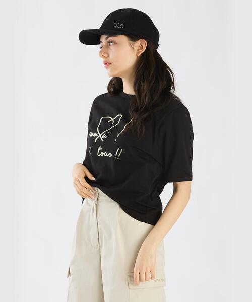 「To b. by agnes b.」 半袖Tシャツ 40 ブラック レディース_画像5