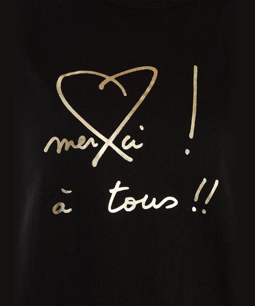 「To b. by agnes b.」 半袖Tシャツ 40 ブラック レディース_画像7